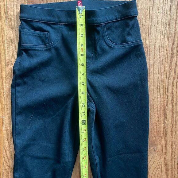 Spanx Black Jeanish Leggings Sz S - Picture 5 of 7